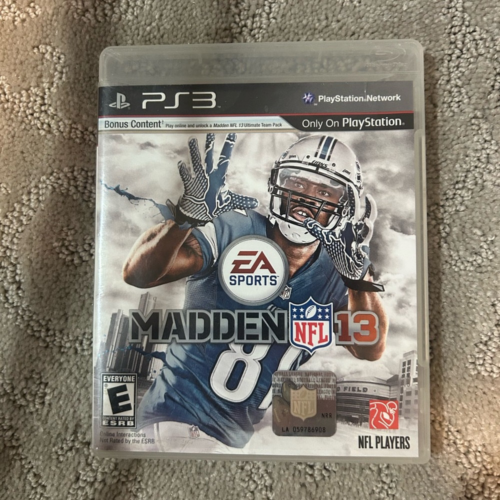 Madden NFL 13 PS3 Game -